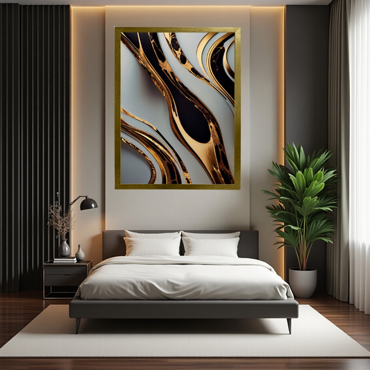 Quadro Abstrato Luxo