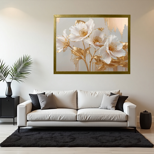 Floral Elegance Gold