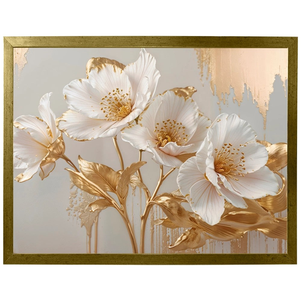 Floral Elegance Gold