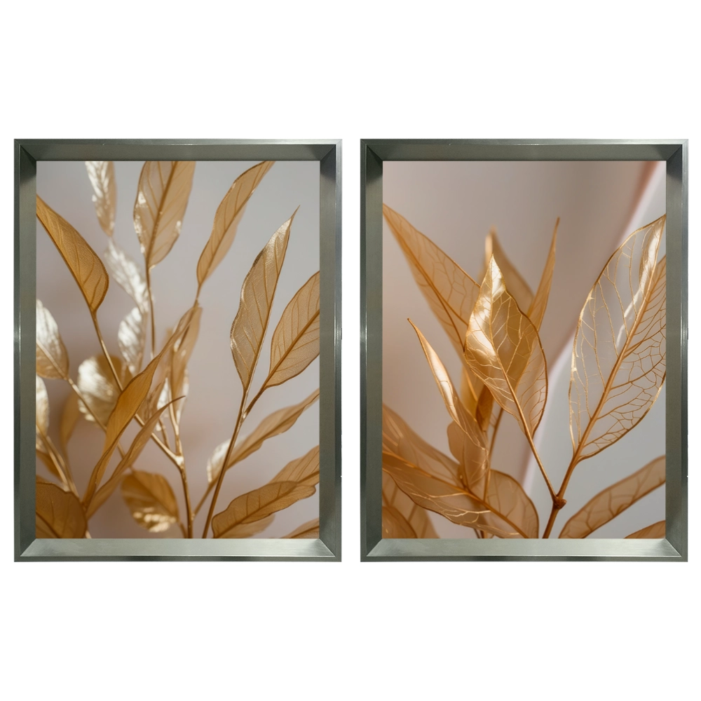Kit 2 Quadros: Aura Nobre