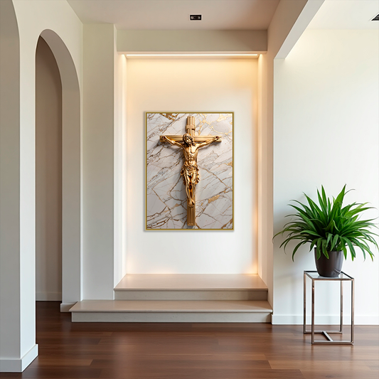 Cristo Redenção Dourada