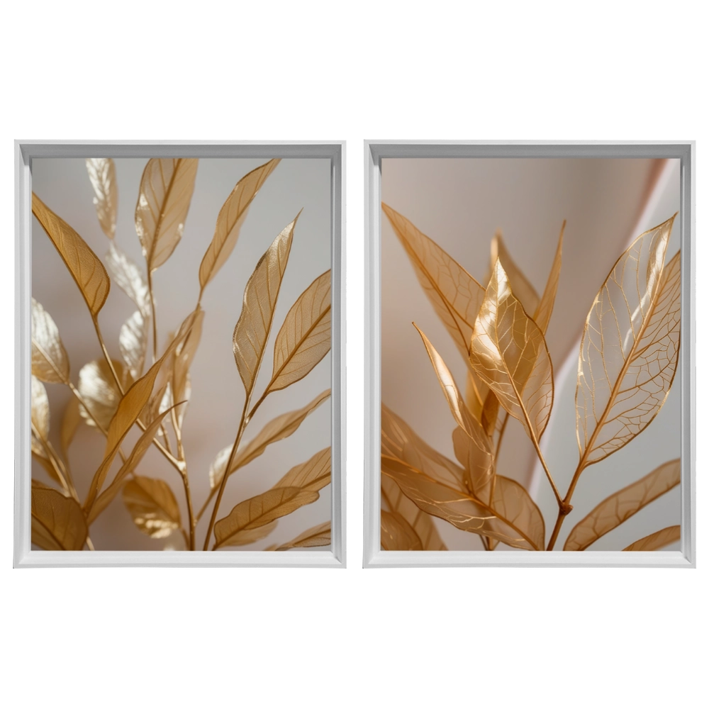 Kit 2 Quadros: Aura Nobre