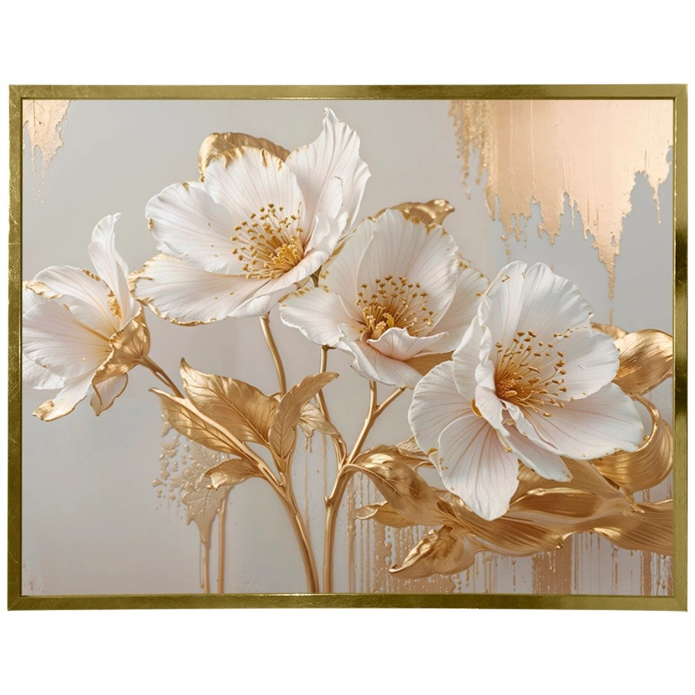 Floral Elegance Gold