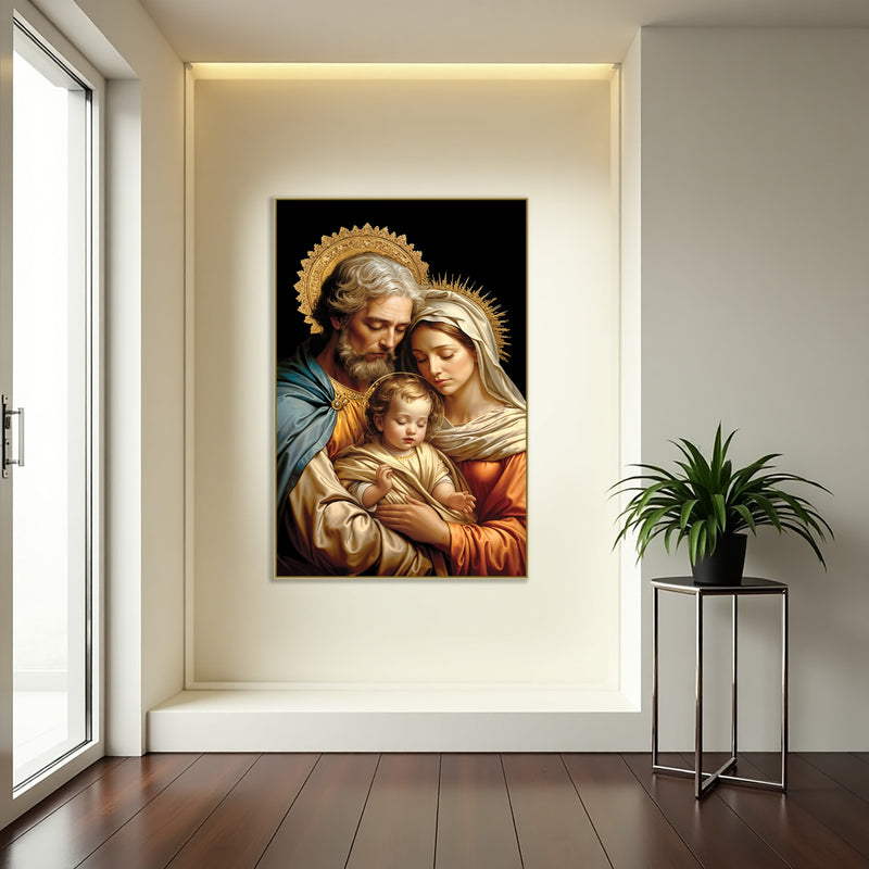Jesus, Maria e José - 80x120