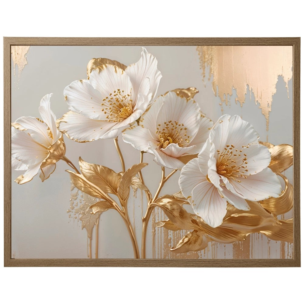 Floral Elegance Gold