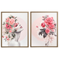 Kit 2 Quadros: Floral - Beleza e Delicadeza na Decoração