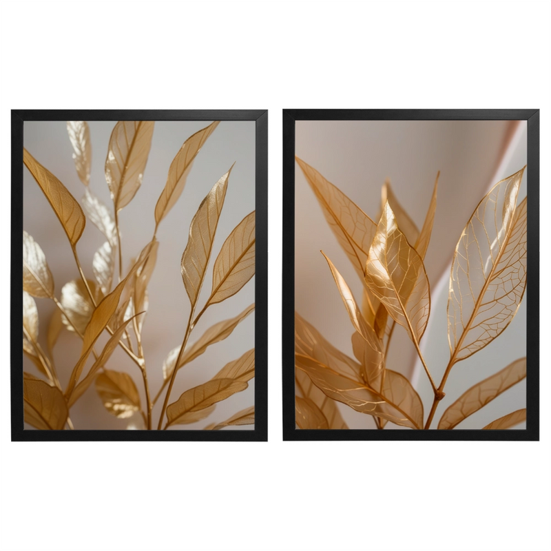 Kit 2 Quadros: Aura Nobre