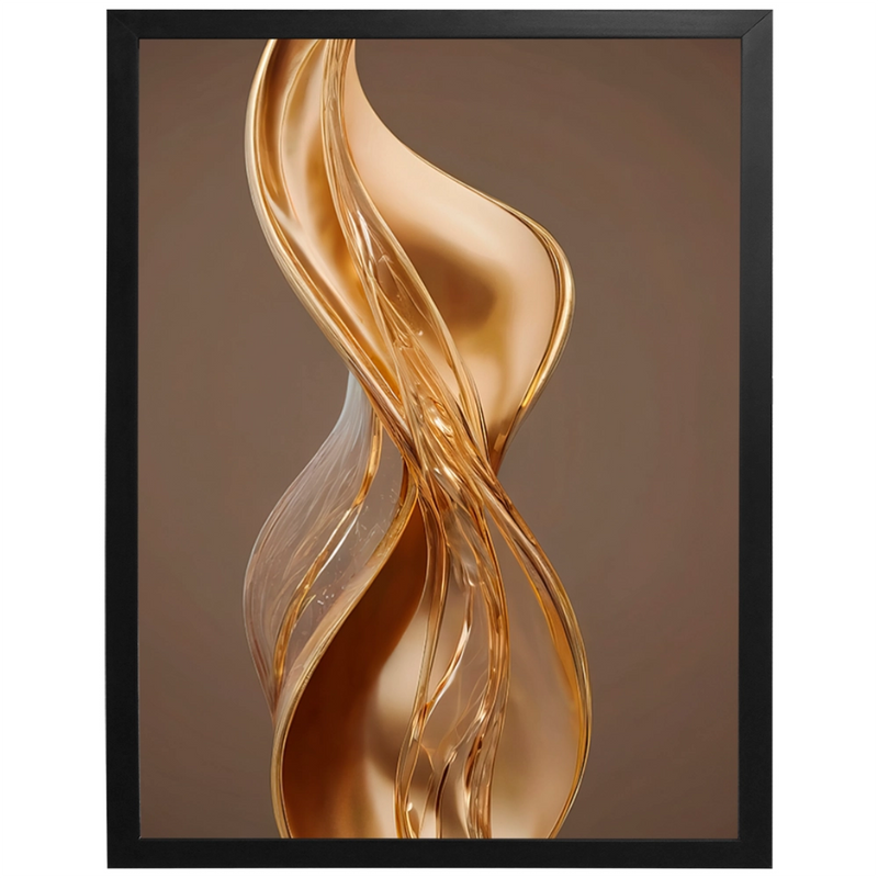 Abstrato Dourado