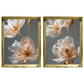 Kit 2 Quadros: Sofisticação Floral