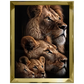 Quadro Leão Família Real