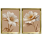 Kit 2 Quadros: Floral Terra Serena