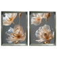 Kit 2 Quadros: Sofisticação Floral
