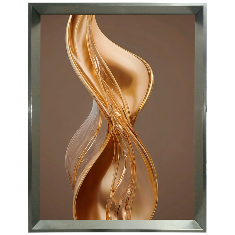 Abstrato Dourado