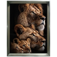 Quadro Leão Família Real