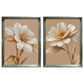 Kit 2 Quadros: Floral Terra Serena