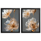 Kit 2 Quadros: Sofisticação Floral