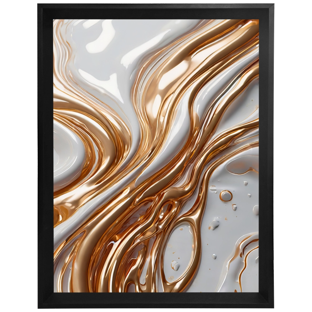 Abstrato Moderno - Elegância e Sofisticação