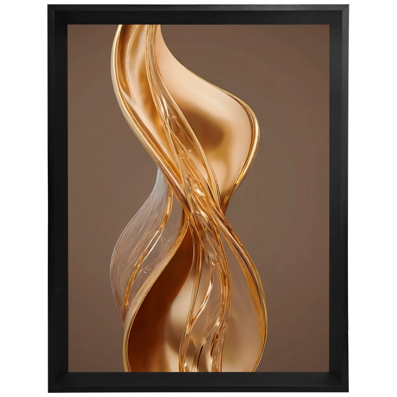 Abstrato Dourado