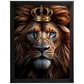 Quadro Leão Majestade Indomável