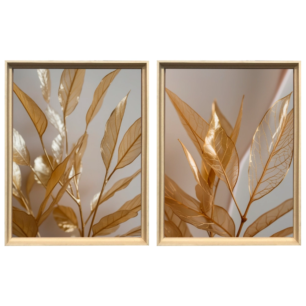 Kit 2 Quadros: Aura Nobre
