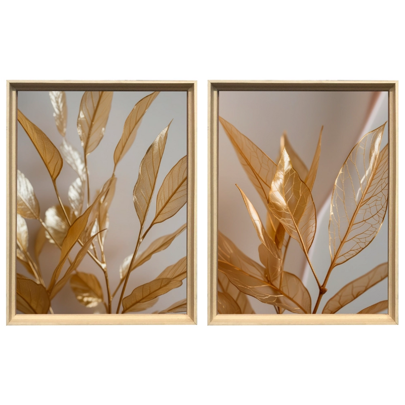 Kit 2 Quadros: Aura Nobre