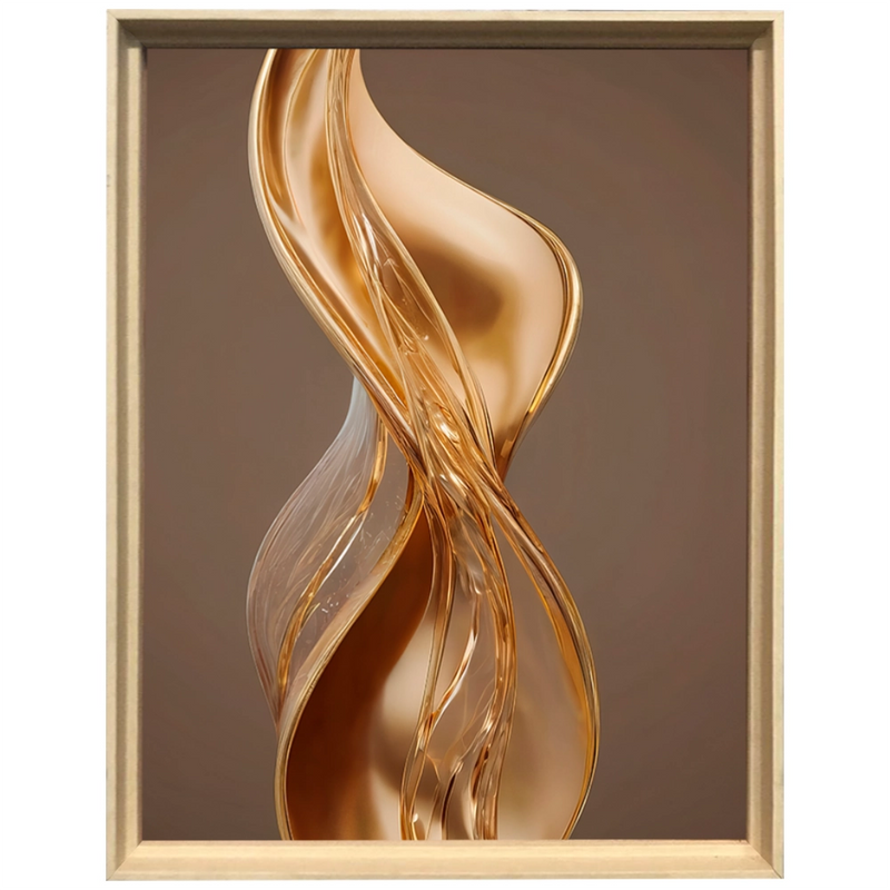 Abstrato Dourado