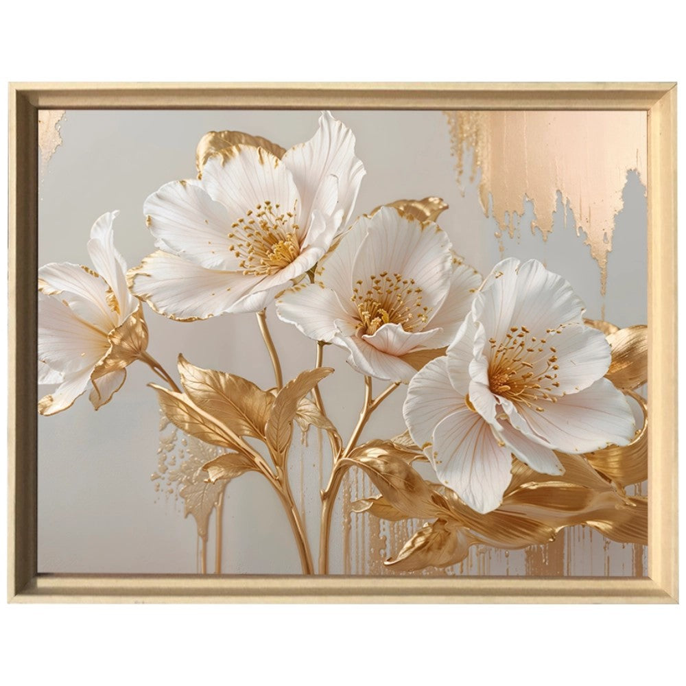 Floral Elegance Gold
