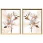 Kit 2 Quadros: Floral Elegância Fluida