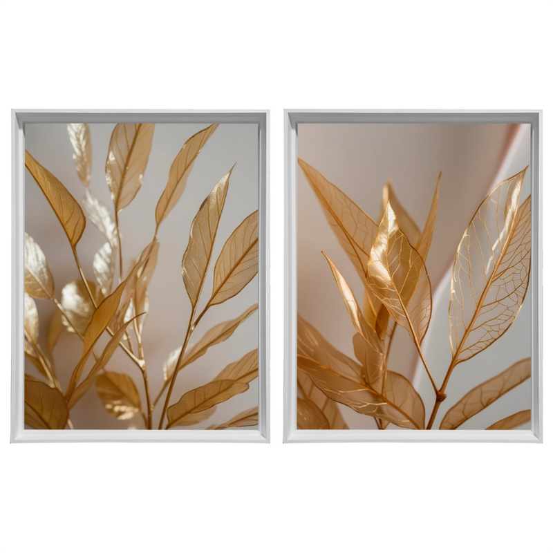 Kit 2 Quadros: Aura Nobre