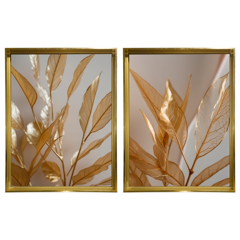 Kit 2 Quadros: Aura Nobre
