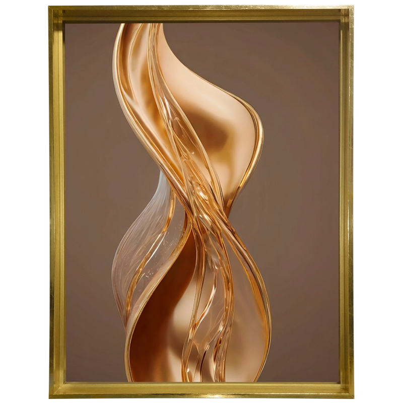 Abstrato Dourado