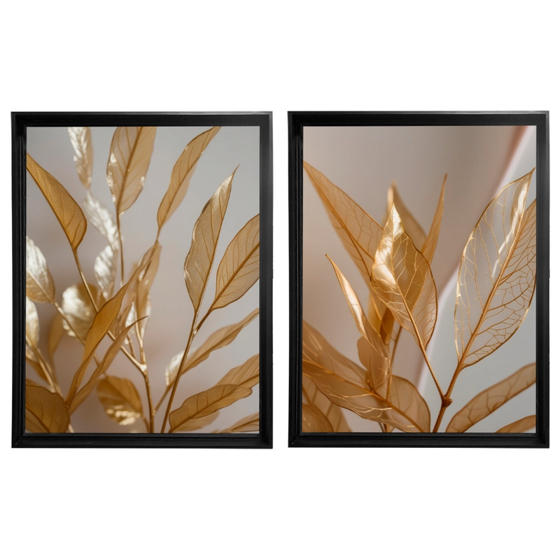 Kit 2 Quadros: Aura Nobre