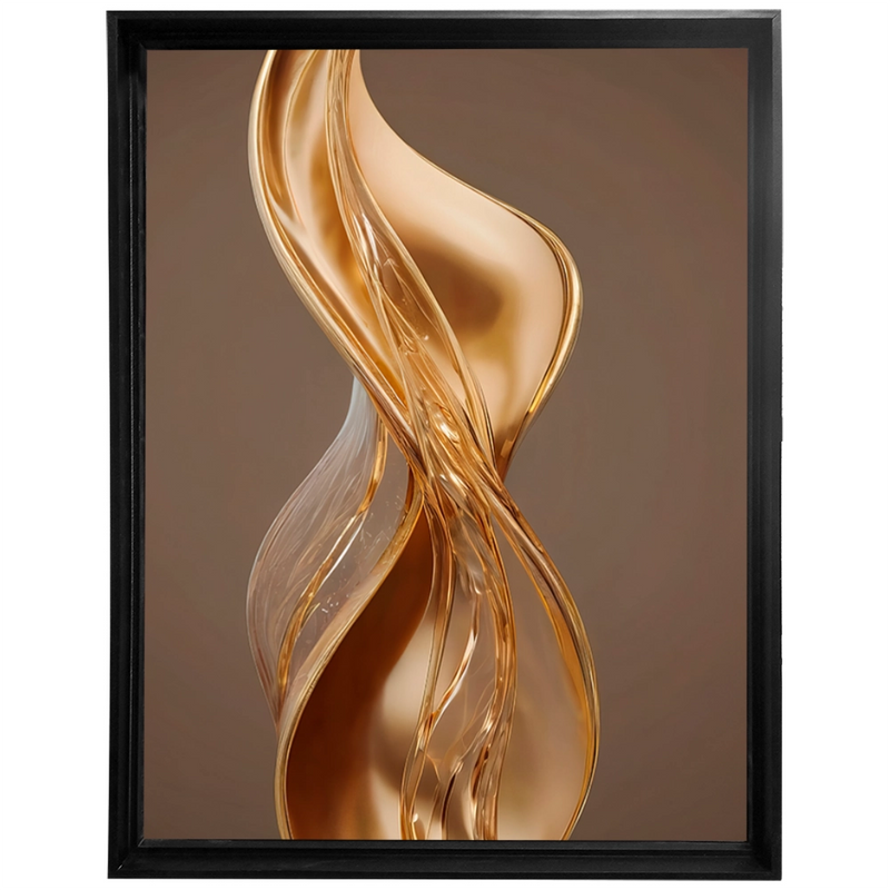 Abstrato Dourado