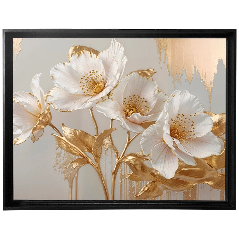 Floral Elegance Gold