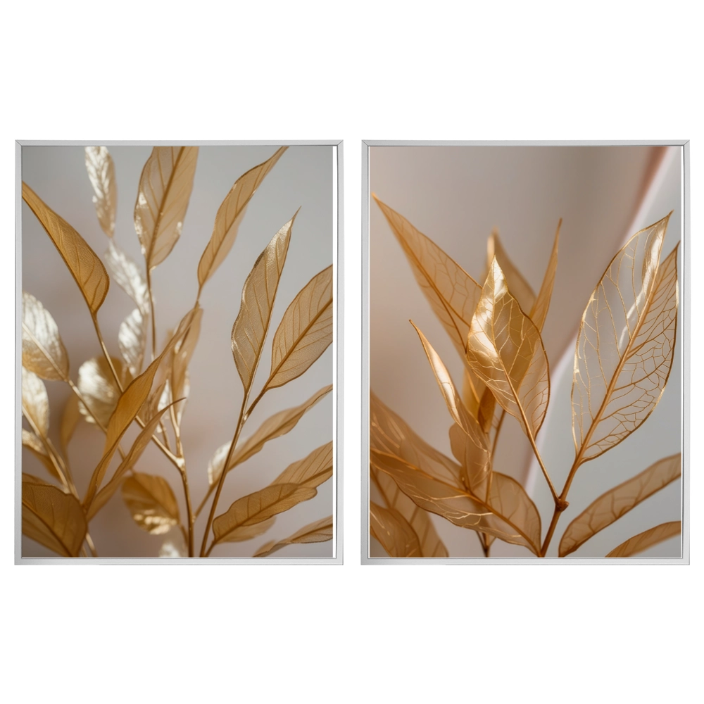 Kit 2 Quadros: Aura Nobre
