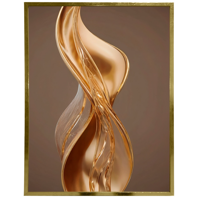 Abstrato Dourado