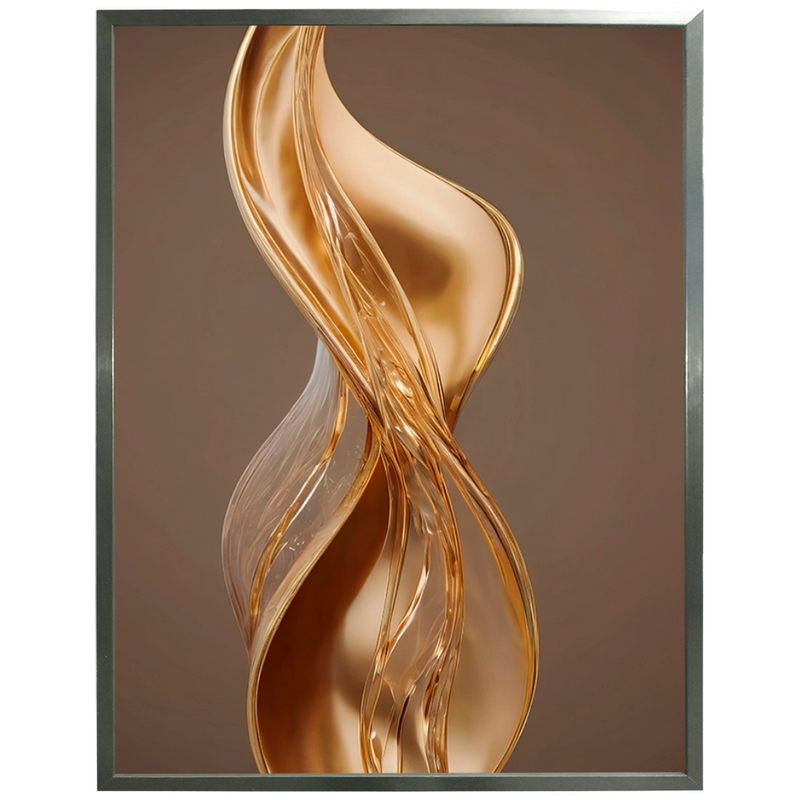 Abstrato Dourado