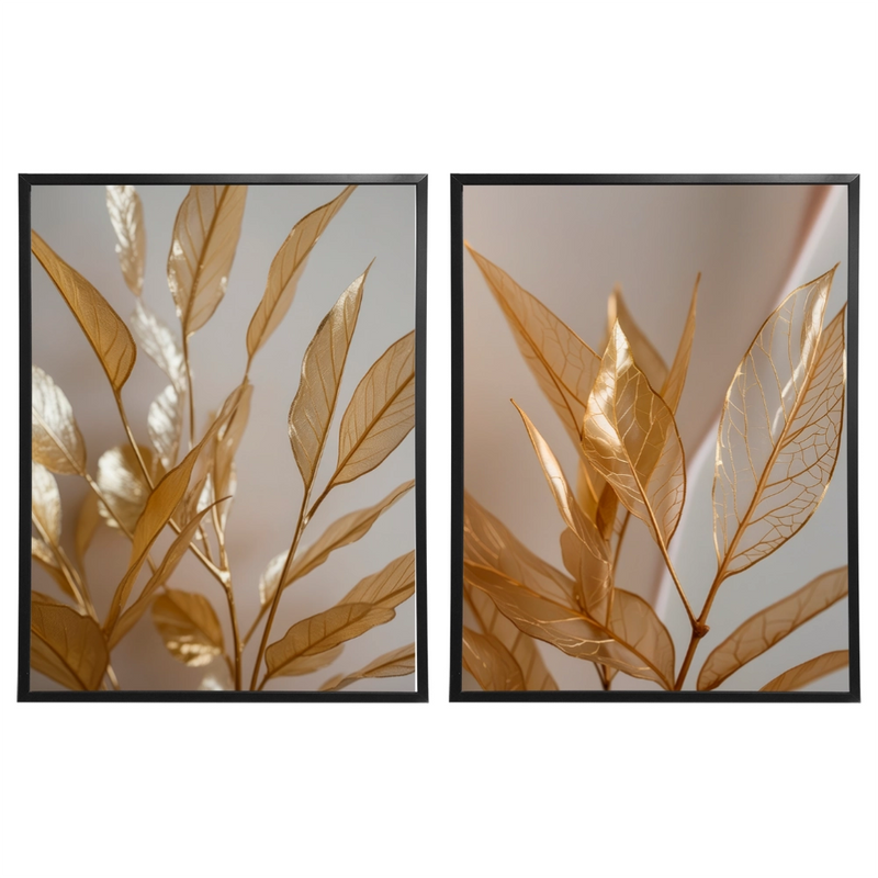 Kit 2 Quadros: Aura Nobre