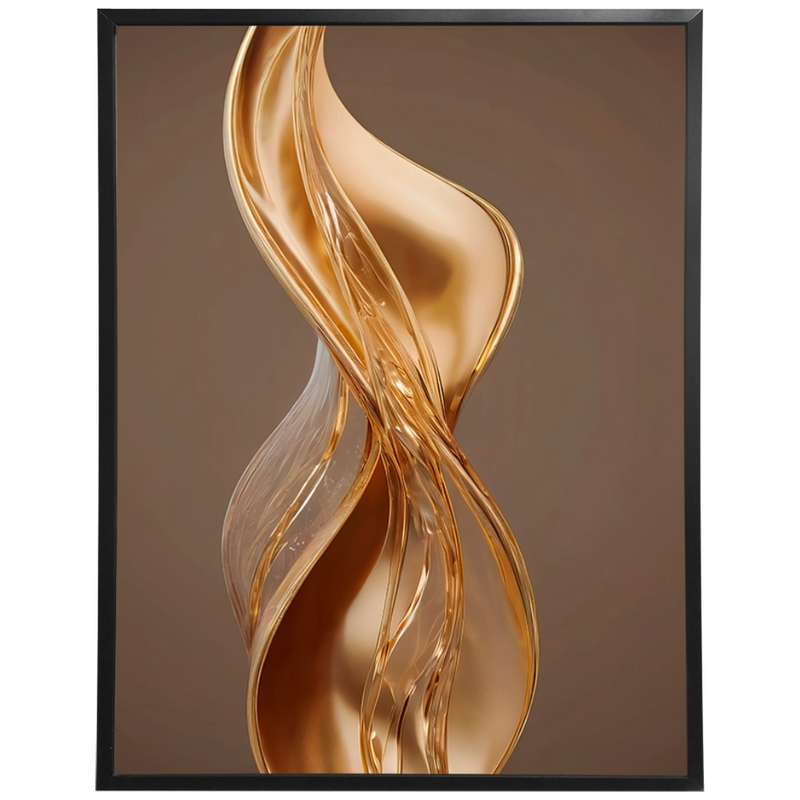 Abstrato Dourado