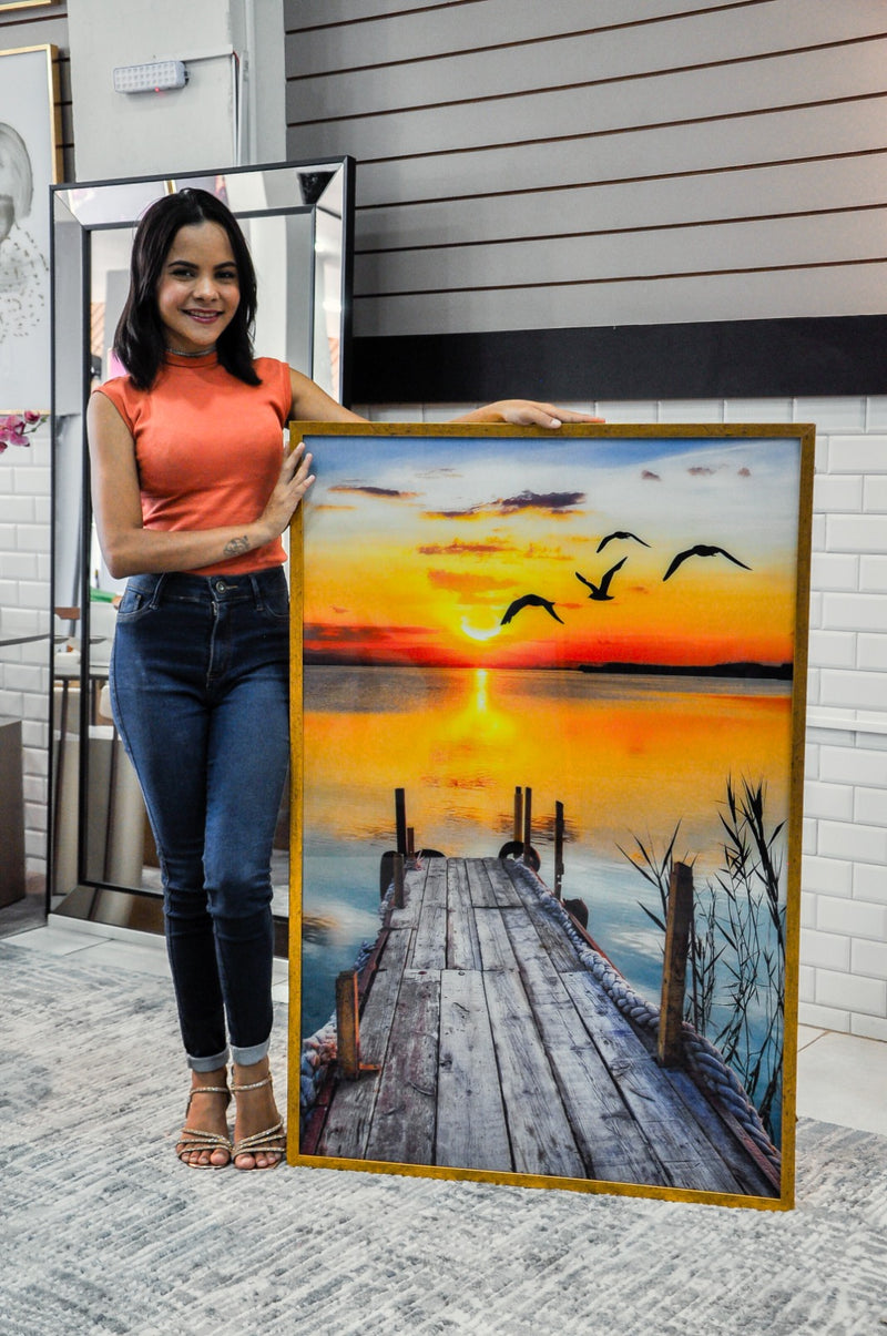 Entardecer Livre - 80x120